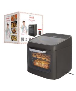 FATTO IN CASA DA BENEDETTA Friggitrice ad Aria XXL 12L Nera con Timer