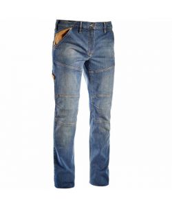 Pantalone Jeans Blu M           Stone Plus Diadora