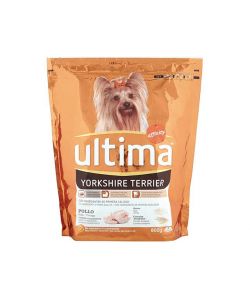 Ultima Crocchette per Cani Mini Yorkshire al Pollo 800 g