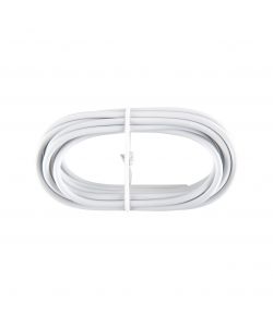 Cavo plastificato portatendina Bianco 3 m