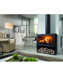Panadero Stufa a Legna Fenix 7,2 KW - Design Moderno per 220 m³