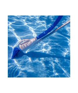 Gre Kit Pulizia Manuale Piscina 6 pezzi con Tubo 5 m e Connettori Blu
