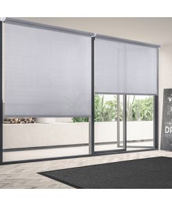 SCREEN - Tenda a rullo Tecnica Grigio 80 x 250