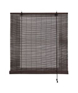 Tenda avvolgibile Ocres in bamboo Wenge 90x250