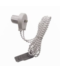 Catenella tenda a rullo bianca con puleggia 1,5 m - Accessorio funzionale