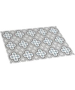 Estores Collection Tappeto Vinile Imbottito Croma Tortora 45x75 cm