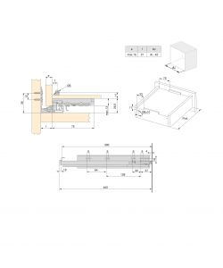 Emuca Guide Silver Ad Estrazione Totale P390