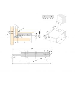 Emuca Guide Silver Ad Estrazione Totale P490