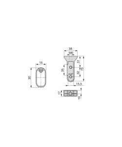 Emuca Kit Tubo Per Armadio Silk 0,75M