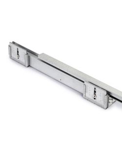 Emuca Kit Asta Pantaloni 7 Aste + Vassoio Ausiliario - Nero 800mm