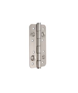 Emuca Lotto di 5 cerniere per porte di sicurezza, 150x80 mm