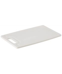 Tescoma Tagliere Rettangolare Presto 30x20 cm Bianco in Plastica Resistente