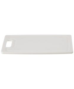 Tescoma Tagliere Rettangolare Presto 30x20 cm Bianco in Plastica Resistente