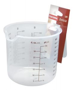 Tescoma Brocca Delícia 1 L in Plastica Chiara con Scala Graduata