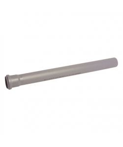 Tubo scarico diam. 110 mm x 50 cm in polipropilene con guarnizione