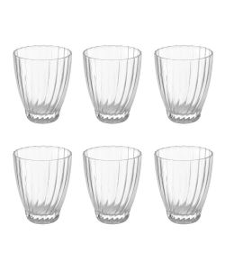 Set 6 Bicchieri Bouquet in Vetro per Occasioni Speciali - 300 ml