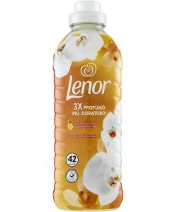 LENOR Ammorbidente Concentrato Oro&Fiori 882ml - 42 Lavaggi Profumati