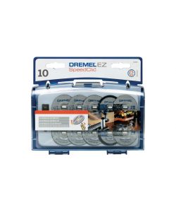 Dremel 10 dischi da taglio + Perno EZ SpeedClic