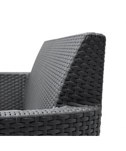 Keter Set Lounge Salemo - Grigio - Design Rattan