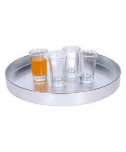 Set 4 Bicchierini da Shot in Vetro Elegante - 4,4x7 cm - 45 ml