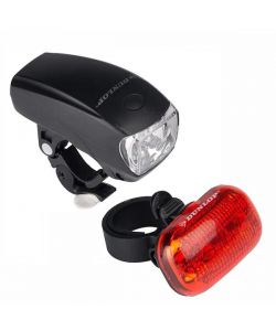 Luce Bicicletta Led Set Pz 2 Dunlop