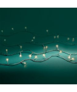 Filo 240 luci per Albero bianche con cavo trasparente