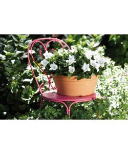 Elho Vaso da Giardino Green Basics - Beige - Ø 27 cm