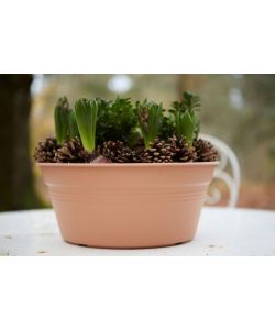 Elho Vaso da Giardino Green Basics - Beige - Ø 27 cm