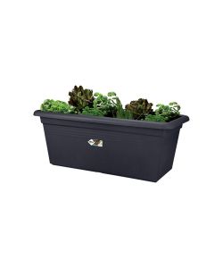 Elho Vaso da Coltura Extra Large Nero - Fioriera 78x39x34,2 cm