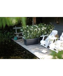 Elho Vaso da Coltura Extra Large Nero - Fioriera 78x39x34,2 cm