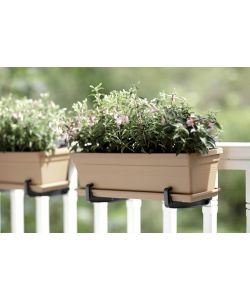 Elho Balconiera Green Basics - Nero - 40 cm