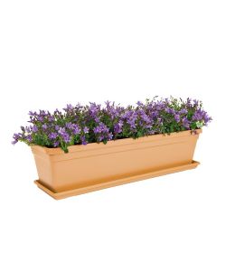 Elho Balconiera Green Basics - Beige Naturale - 50 cm