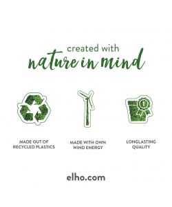 Elho Balconiera da Giardino - Nero - Ø 60 cm