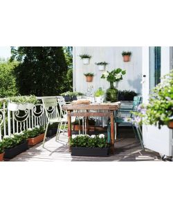 Elho Balconiera da Giardino - Nero - Ø 80 cm