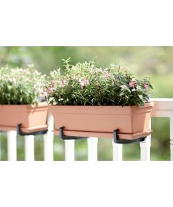 Elho Balconiera Green Basics - Beige Naturale - 80 cm