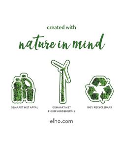 Elho Sottovaso Balconiera - Nero - Ø 80 cm