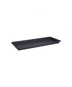 Sottovaso Balcone XXL 60 cm Nero