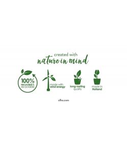 Elho Balconiera da Giardino Green Basics - Verde - 80 cm