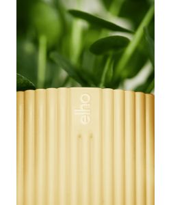 Elho Vibes Fold Vaso per Piante Giallo Burro d.14 cm Design Moderno