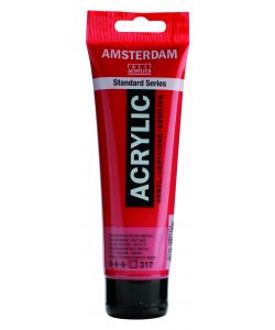 Amsterdam Acrylic 120 ml Rosso Trasparente Medio