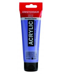 Amsterdam Acrylic 120 ml Blu Oltremare Violetto Chiaro