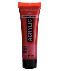 Colore acrilico Amsterdam  20 ML Carminio