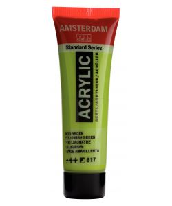 Colore acrilico Amsterdam 20 ML Verde Giallastro