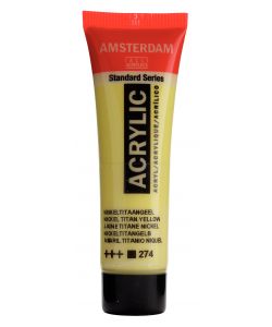 Colore Acrilico Amsterdam acrylic 20 ml giallo nichel