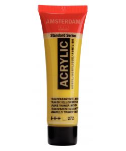 Colore acrilico Amsterdam 20 ML Giallo trasparente medio