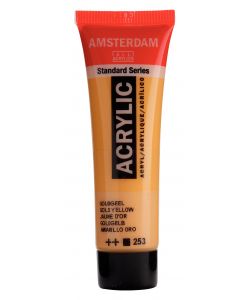Colore acrilico Amsterdam 20 ML giallo oro