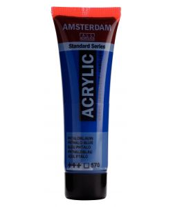 Colore acrilico Amsterdam 20 ML Blu Petalo