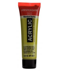 Colore acrilico Amsterdam 20 ML Verde oliva