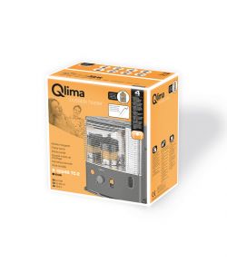 Qlima Stufa a Stoppino Portatile - 2,40 kW - 4,2 l