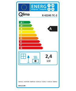 Qlima Stufa a Stoppino Portatile - 2,40 kW - 4,2 l